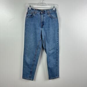 Levi’s 551 Relaxed Fit Tapered Leg Medium Wash Women’s Size 6 Petite Cotton USA